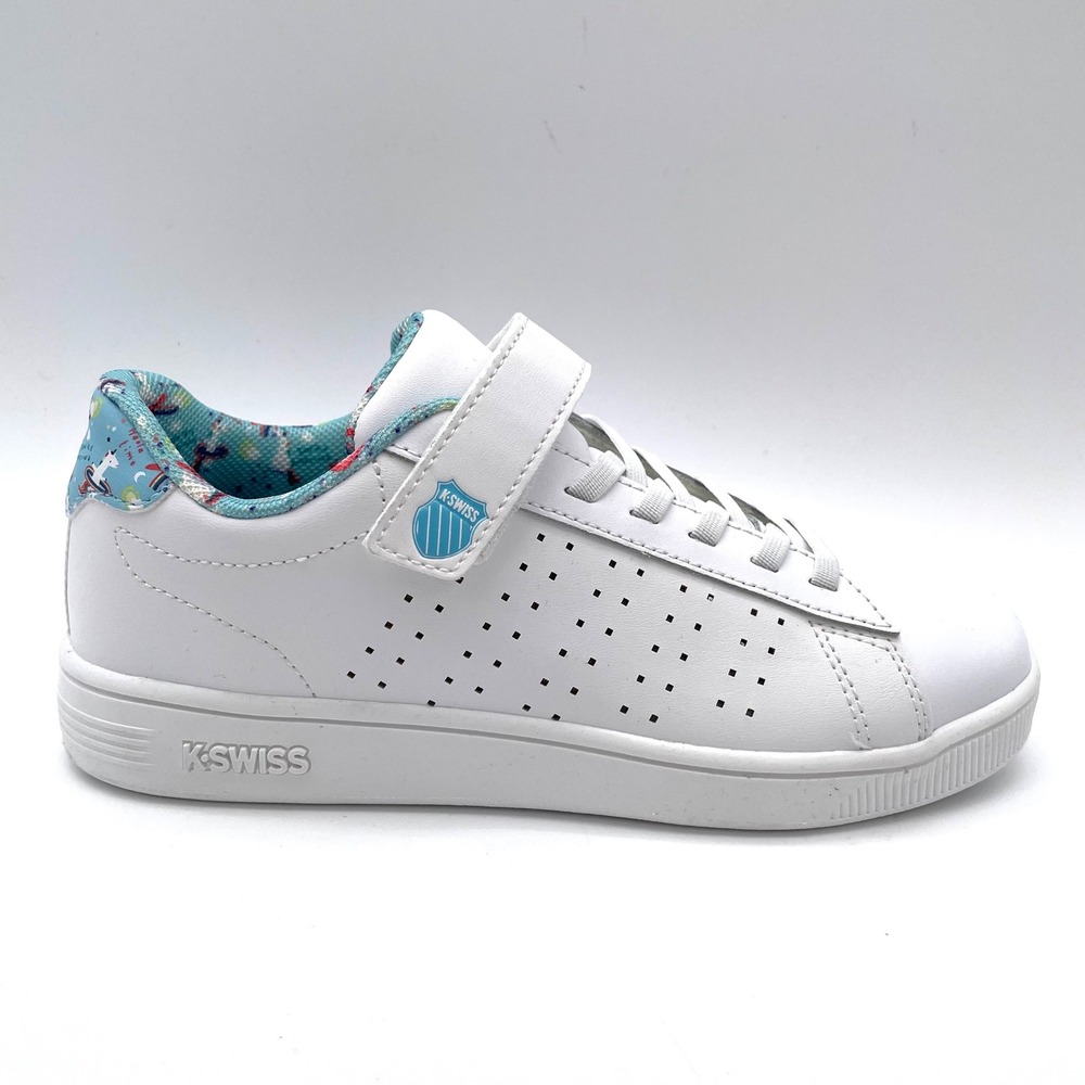 K-Swiss Sneakers Youth 3 White Excellent Unicorn Print 56808-193-M Low Top